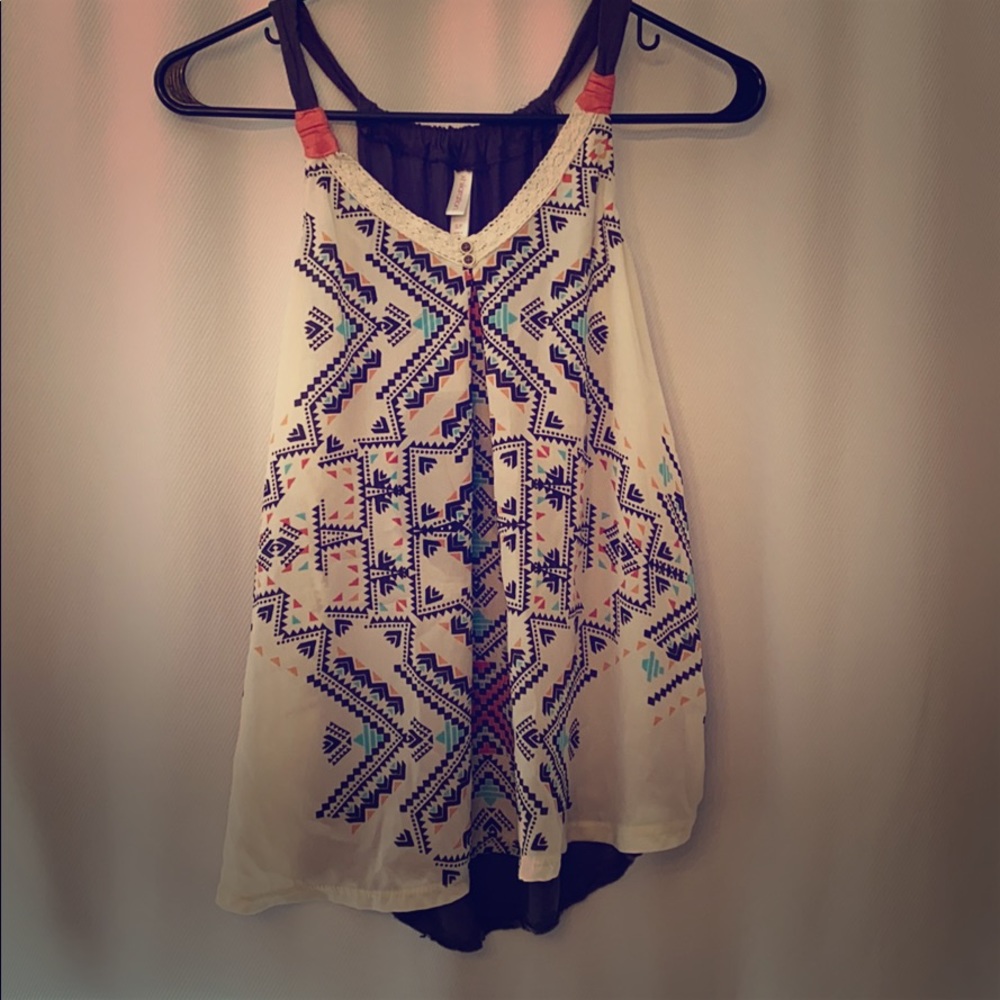 Aztec design  tank top